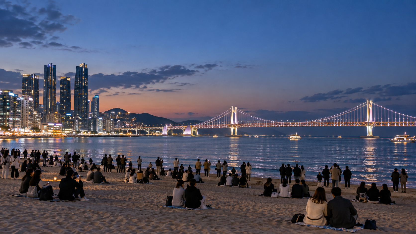 부산불꽃축제 1박 2일 경비: KTX·숙박·유료석 총액 핵심 판단 기준을 보여 주는 대표 이미지