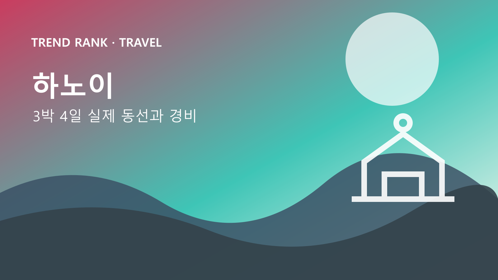 하노이 3박 4일: 교통비·입장료·숙박까지 1인 경비 대표 이미지