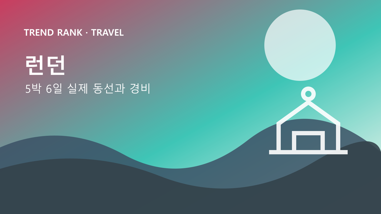 런던 5박 6일: 교통비·입장료·숙박까지 1인 경비 대표 이미지